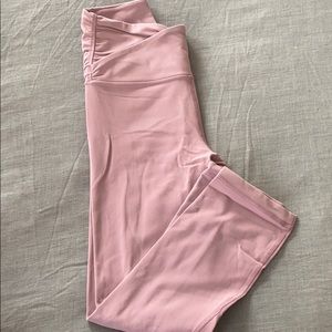light pink crisscross lululemon align leggings